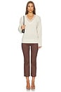 view 6 of 6 PANTALON ALMA  in Brown Polka Dot