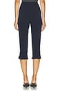 view 5 of 6 Linda Capri Pants in Navy