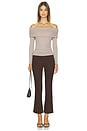 view 6 of 6 Tonya Pants in Dark Brown