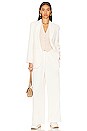 view 4 of 4 Boyfriend Pants in Off White