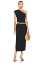 view 5 of 6 Asha Skirt in Black