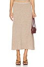 view 1 of 6 Deora Sweater Skirt in Taupe