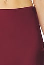 view 6 of 6 WINDEY 미디 스커트 in Wine