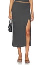 view 1 of 6 Lindy Skirt in Charcoal
