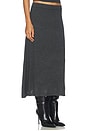 view 2 of 6 DEORA ミディ丈スカート in Charcoal