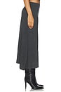 view 3 of 6 DEORA ミディ丈スカート in Charcoal