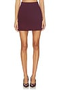 view 1 of 6 Eryn Sweater Skirt in Wine