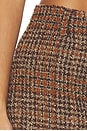 view 6 of 6 Kyleigh Skirt in Rust Brown