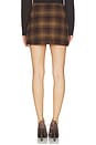 view 4 of 6 Harley Skirt in Brown Plaid