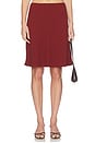 view 1 of 6 Skirt in Wine
