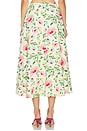 view 4 of 6 Myria Skirt in Yellow Pink Floral