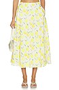 view 1 of 6 FALDA MYRIA in Lemon Print
