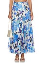 view 1 of 6 Kaley Skirt in Blue Floral