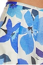 view 6 of 6 Kaley Skirt in Blue Floral