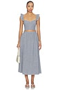 view 5 of 6 FALDA WYLDA  in Blue Gingham