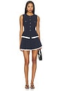 view 6 of 6 Melian Skirt in Navy