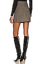 view 3 of 4 Audrey Skirt in Black & Tan Plaid