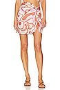 view 1 of 4 Oriana Skirt in Pink Geo