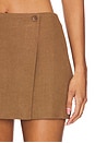 view 6 of 6 Kaiko Skirt in Dark Khaki