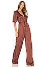 view 2 of 3 Ella Jumpsuit in Brick