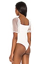 view 4 of 6 Darling Bodysuit in White