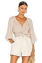 view 1 of 4 Raisa Top in Light Taupe
