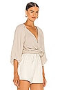 view 2 of 4 Raisa Top in Light Taupe