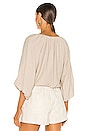 view 3 of 4 Raisa Top in Light Taupe