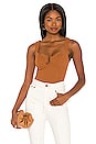 view 1 of 5 Aria Bodysuit in Mocha