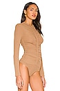 view 3 of 5 Hollis Bodysuit in Cappuccino