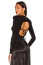 view 1 of 5 Felice Sweater Bodysuit in Black