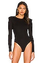 view 2 of 5 Felice Sweater Bodysuit in Black