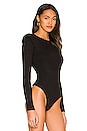 view 3 of 5 Felice Sweater Bodysuit in Black