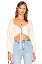 view 1 of 4 Fremont Top in White