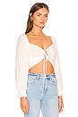 view 2 of 4 Fremont Top in White