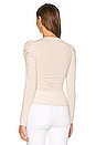 view 3 of 4 Encino Top in Cream