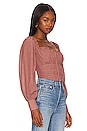 view 2 of 4 Amber Top in Dusty Rose