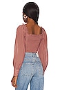 view 3 of 4 Amber Top in Dusty Rose
