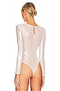 view 4 of 6 Barcelona Bodysuit in Pink Shine