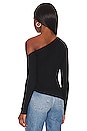 view 3 of 4 Off Shoulder Top in Black
