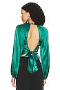 view 3 of 4 Idara Top in Green
