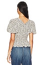 view 3 of 4 T-shirt Alexis sans manches in Black Multi Floral