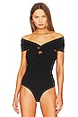 view 2 of 5 Cornelia Bodysuit in Black