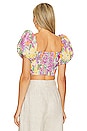 view 3 of 4 Paola Top in Pink Floral