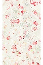 view 5 of 5 Baylin Top in White & Red Floral