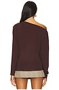 view 3 of 4 Nary Top in Brown
