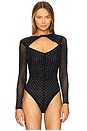 view 2 of 6 Ancira Bodysuit in Black