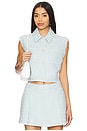 view 1 of 5 Jhene Top in Blue