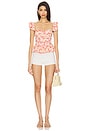 view 4 of 4 Baylin Top in Pink Multi Floral