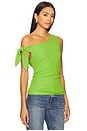 view 2 of 5 Lora Top in Green